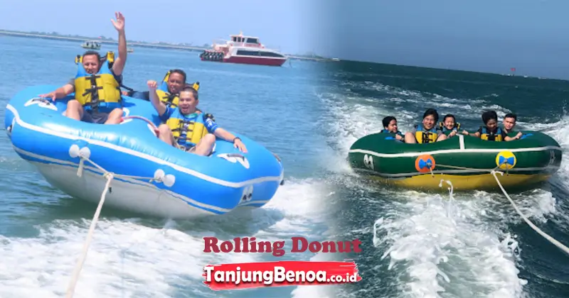 Rolling donut di Tanjung Benoa Bali