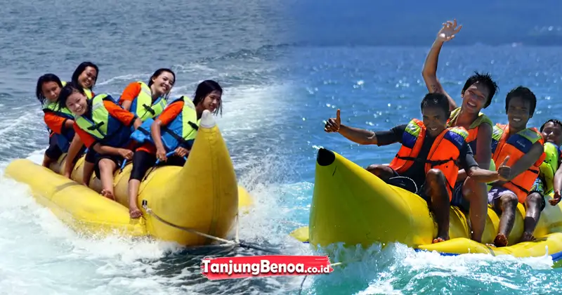 Banana boat di Tanjung Benoa